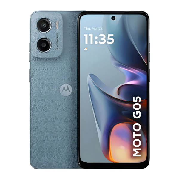 Smartphone Motorola Moto g05 - 128GB 12GB (4GB RAM + 8GB Ram Boost) e Camera 50MP com AI Bateria de 5200 mAh Tela 6.7" com Superbrilho - Cinza